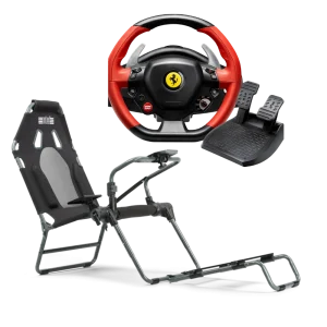 Thrustmaster Thrustmaster Ferrari 458 Spider GTLite Carbon Grey Next Level Racing