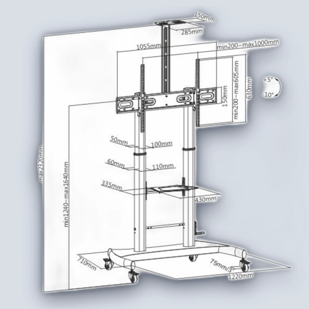 Lumi Lumi TTL06H-610TW Mount
