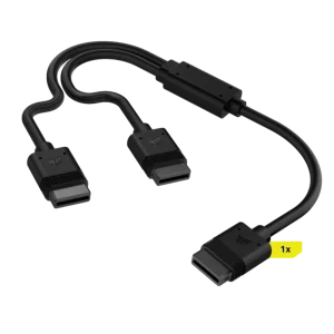 Corsair Corsair iCUE LINK 1x 600mm Y-Cable Straight connectors