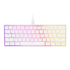 Corsair Corsair K65 White RGB MINI 60 Gaming Keyboard