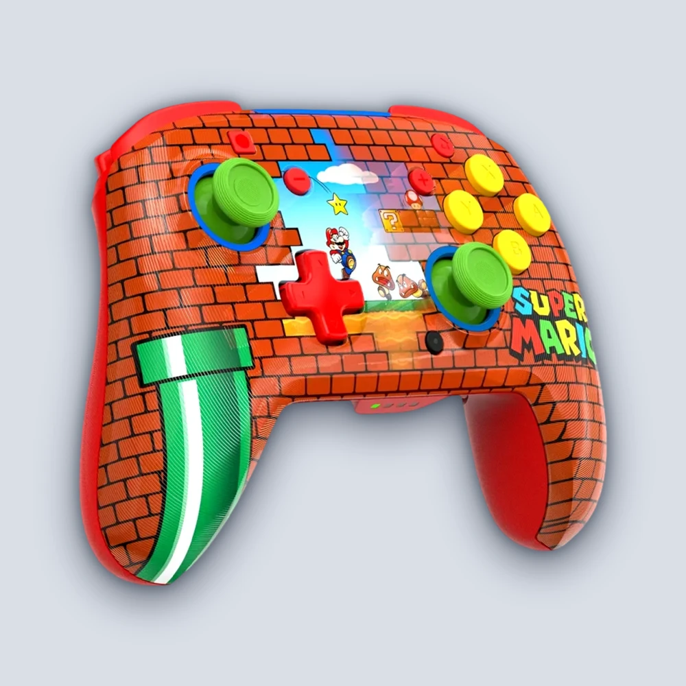 Turtle Beach Turtle Beach Rematch Wireless Controller Mario Bricks Nintendo Switch Turtle Beach Network Device
