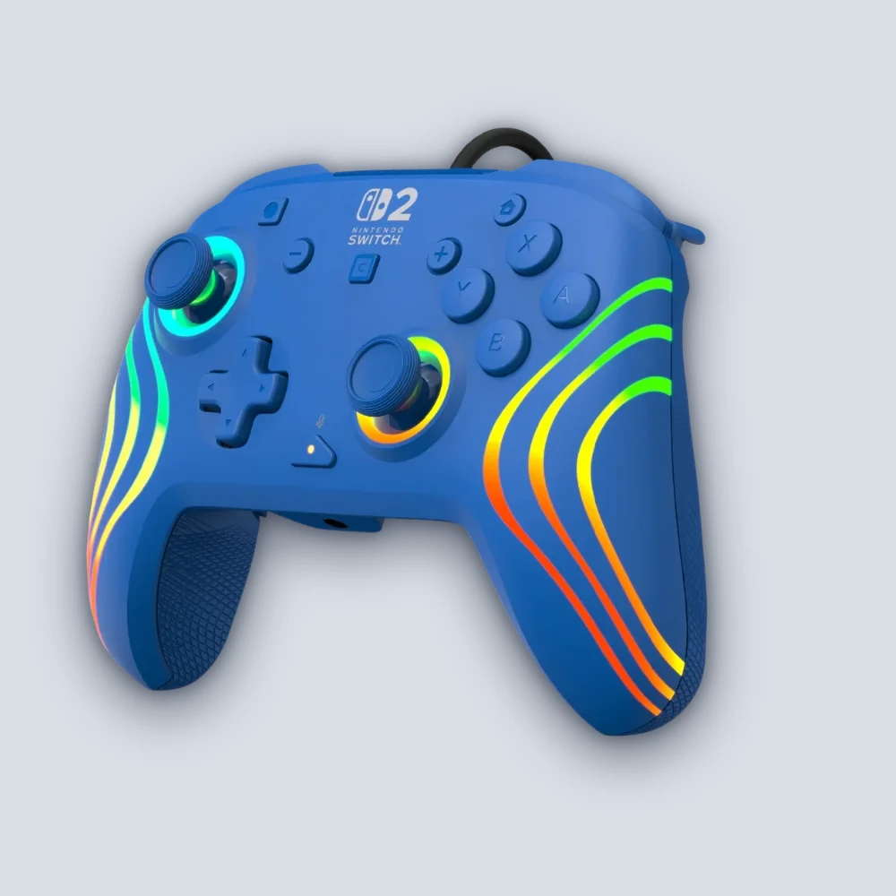 Turtle Beach Turtle Beach Nintendo Switch 2 Afterglow Wave Wired Controller Turtle Beach Network Device