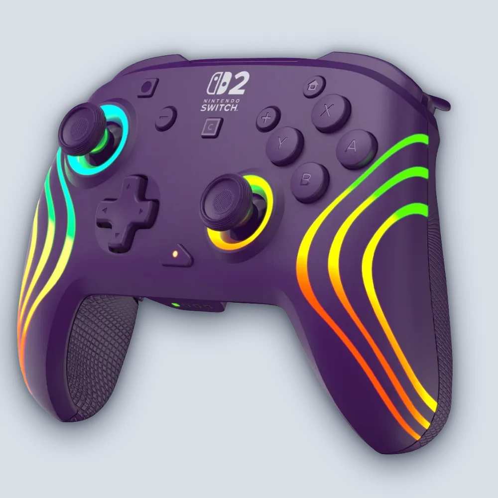 Turtle Beach Turtle Beach Nintendo Switch 2 Afterglow Wave Wireless Controller Turtle Beach Network Device