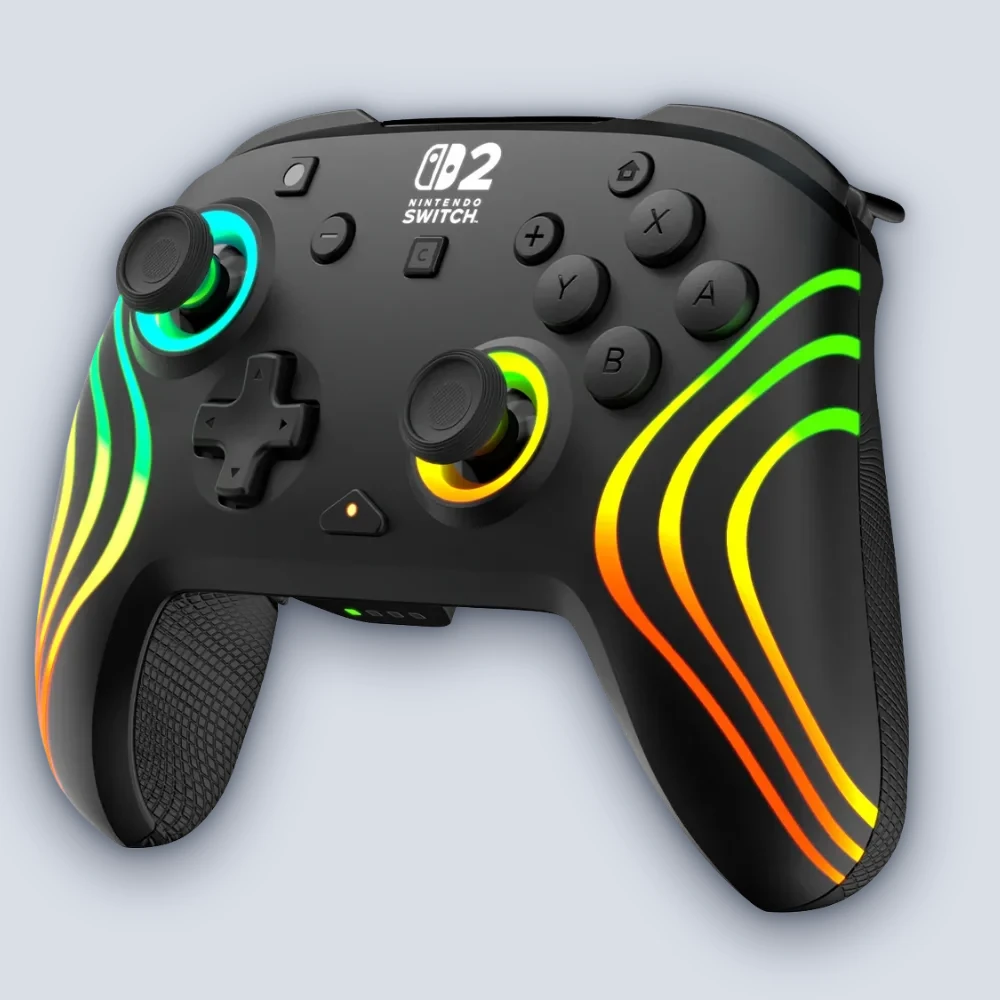 Turtle Beach Turtle Beach Nintendo Switch 2 Afterglow Wave Wireless Controller Turtle Beach Network Device