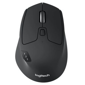 Logitech M720 Triathlon צבע אפור כהה Wireless Mouse