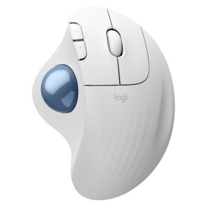 עכבר ארגונומי אלחוטי Logitech ERGO M575S Trackball White