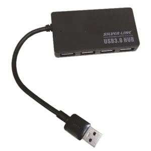 Silver-Line Silver-Line 4 Silver Line Hub USB 3.0 Flash Drive