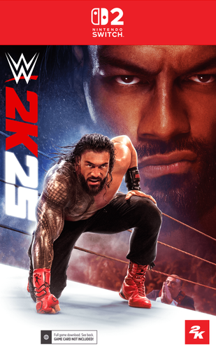 NINTENDO SWITCH 2 WWE 2K25 CODE IN A BOX