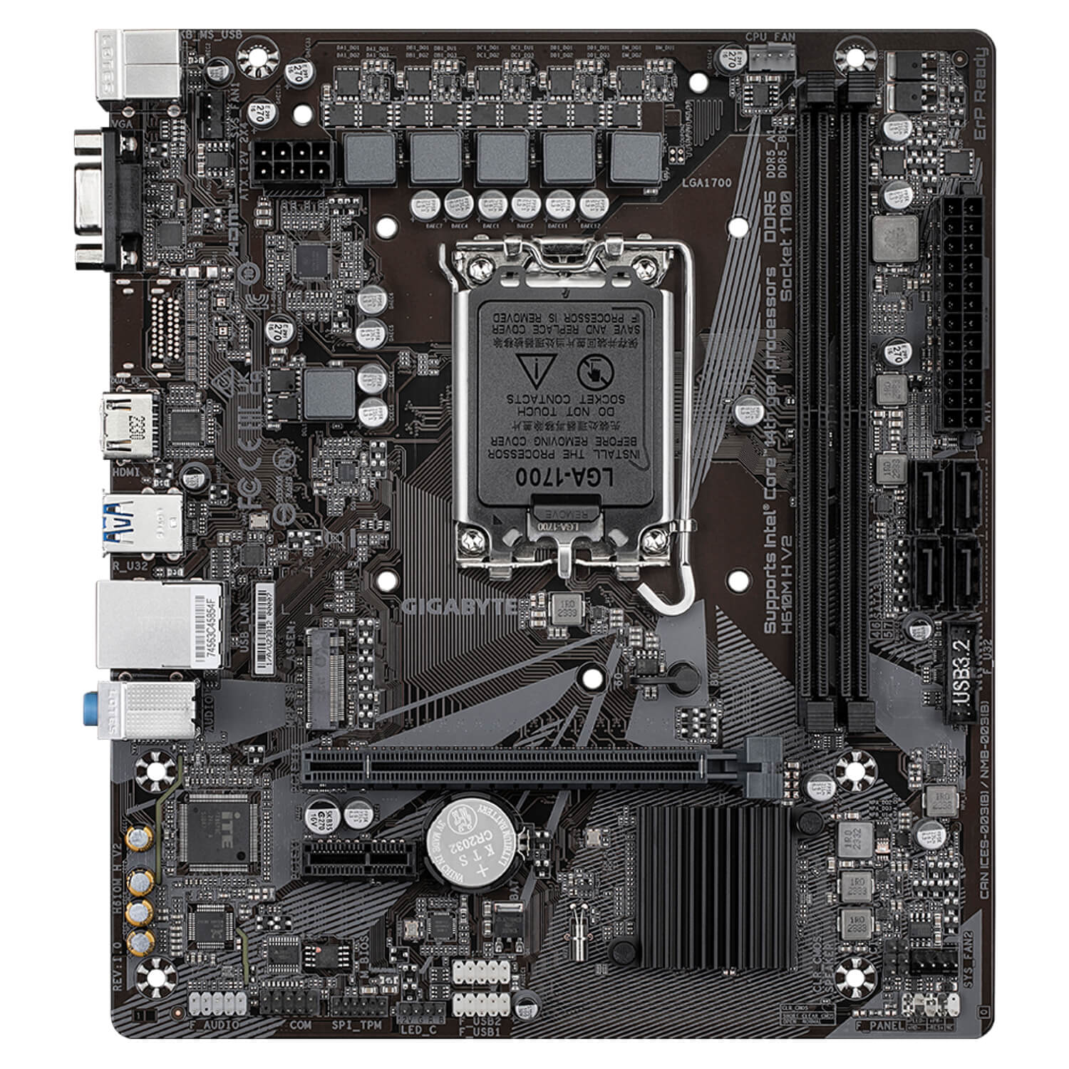 Gigabyte H610M H V2 — image 2
