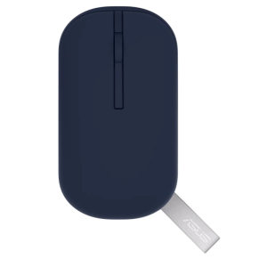 ASUS Marshmallow Mouse MD100 — Dual Wireless, Antimicrobial, Swappable Covers