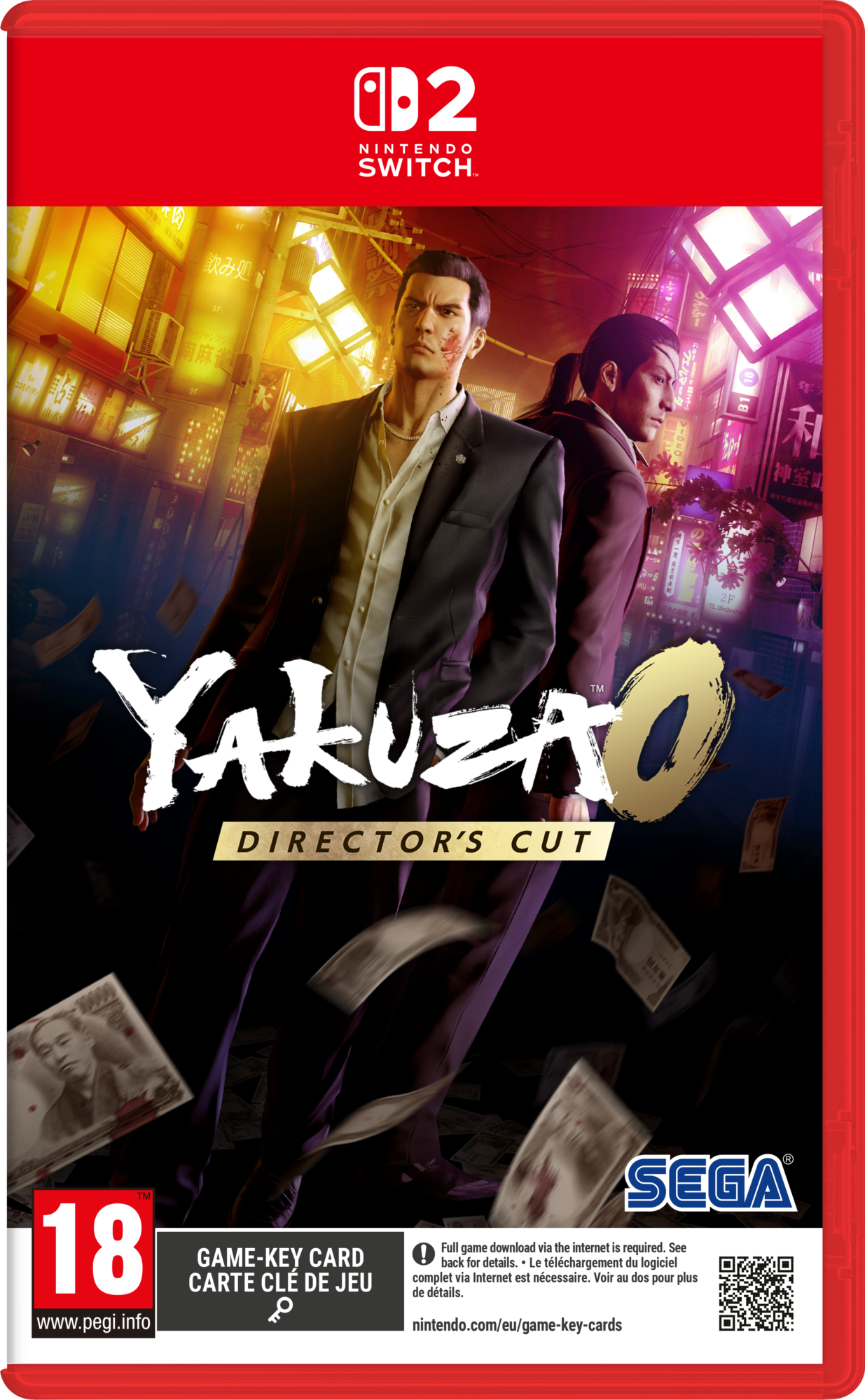 NINTENDO SWITCH 2 – YAKUZA 0 DIRECTOR’S CUT