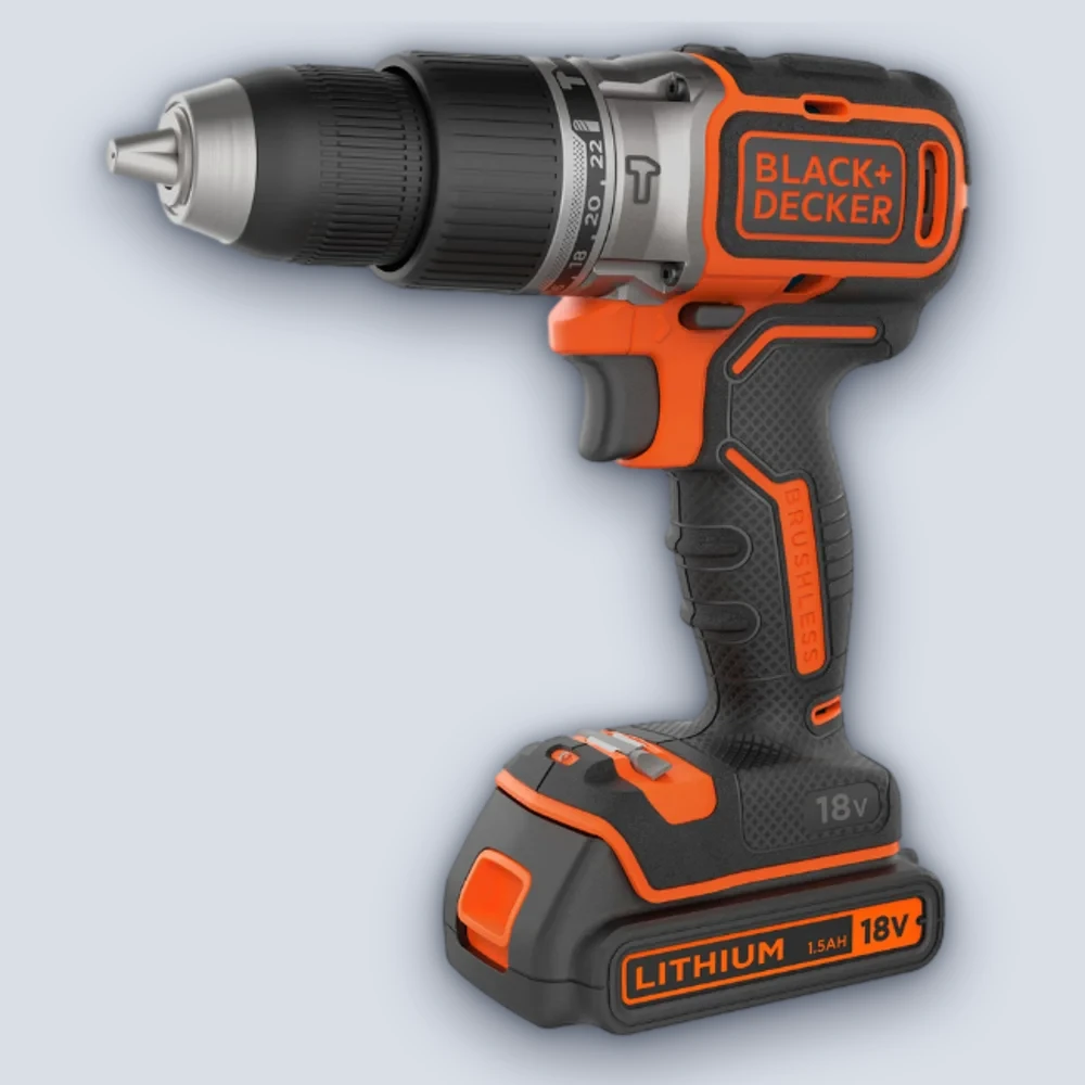 Black & Decker Black & Decker 18V 20ACC BDCHD18D1KA-QW BLACK DECKER Power Tool