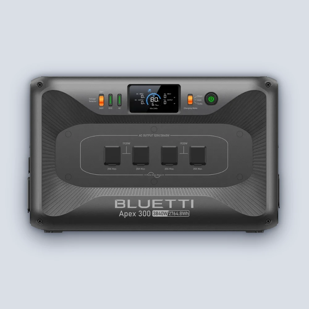 BLUETTI BLUETTI Apex 300 3 840W/2 764.8Wh Outdoor Gear