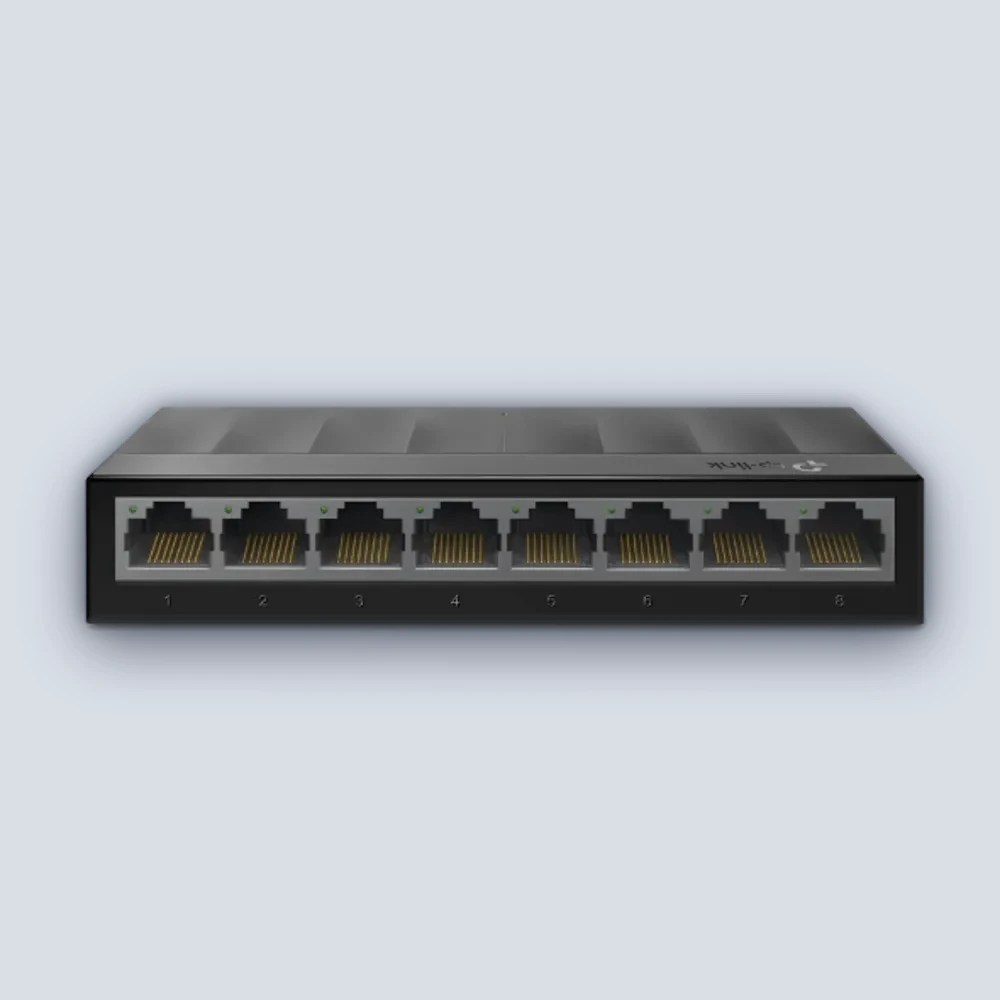 TP-Link TP-Link LS1008G 8-Port Desktop Switch Network Device