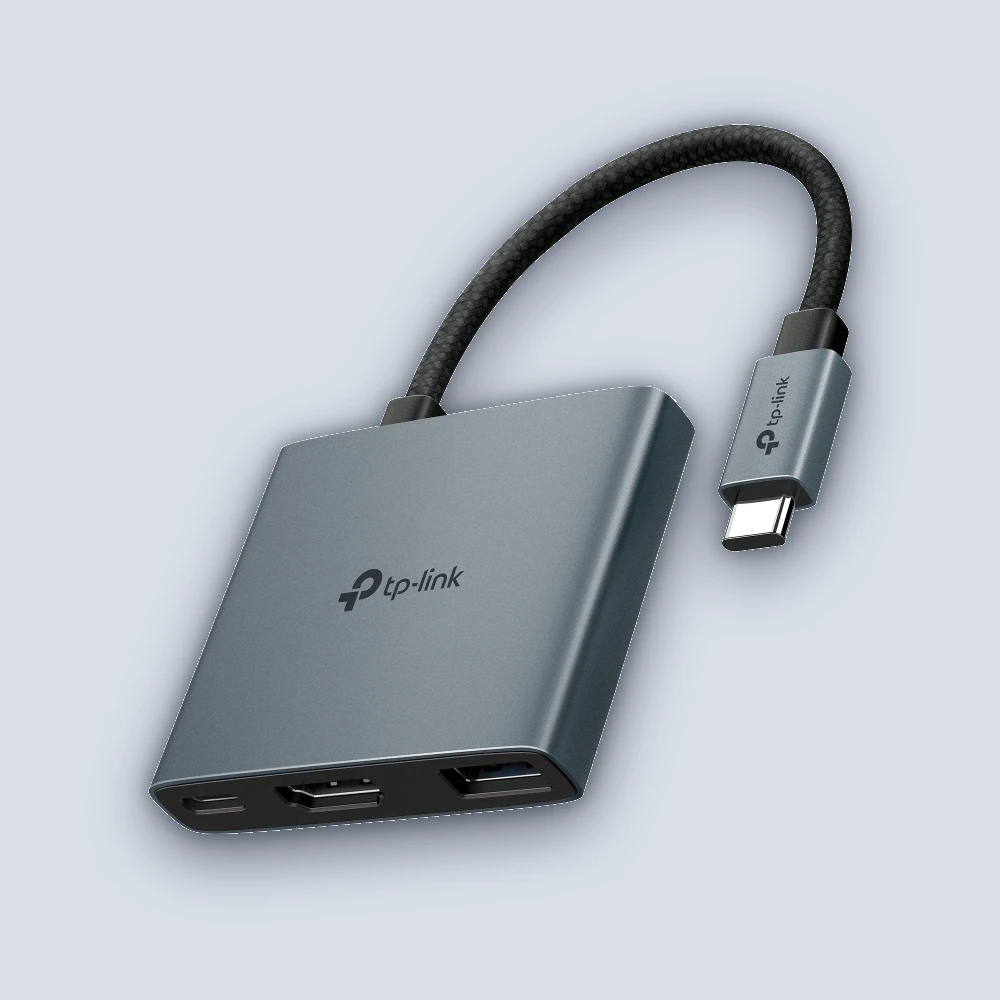 TP-Link TP-Link UH3020C USB Type-C 3-in-1 Hub Network Device
