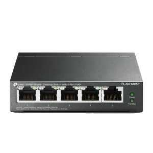 TP-Link TP-Link TL-SG1005P 5-Port Gigabit Switch Network Device
