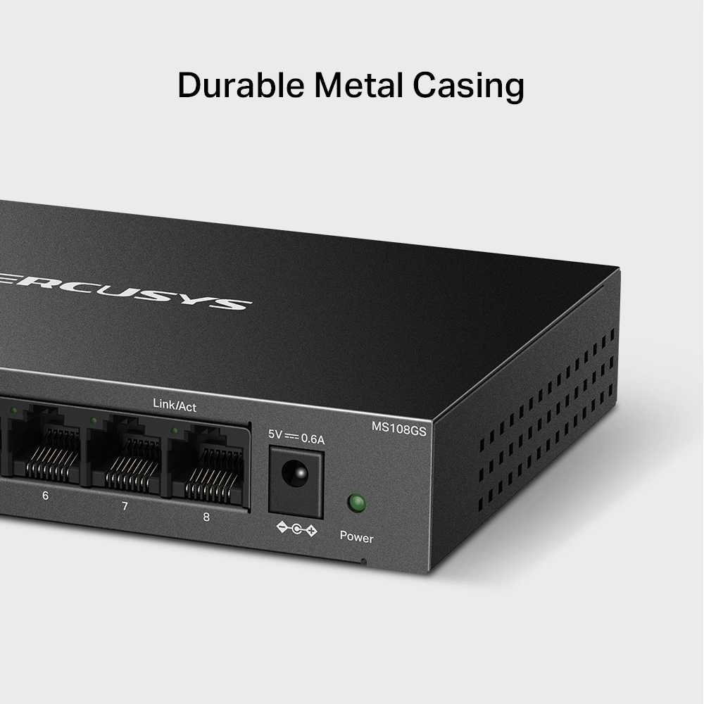 Mercusys Mercusys MS108GS 8-P Gigabit Switch Network Device