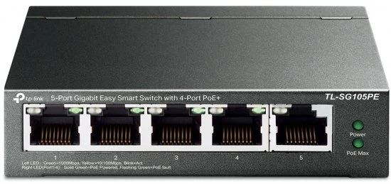 TP-Link TP-Link TL-SG105PE 5-Port Gigabit Switch Network Device