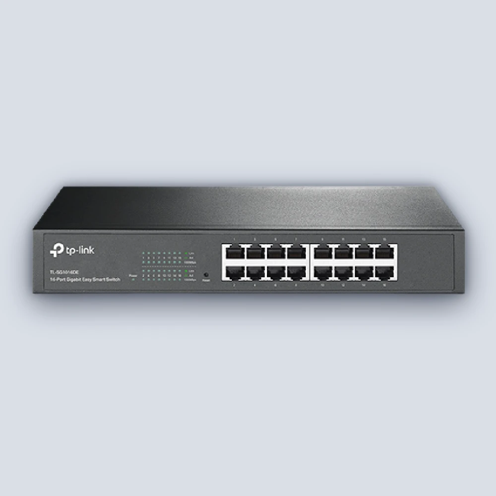 TP-Link TP-Link TL-SG1016DE 16-Port Gigabit Switch Network Device