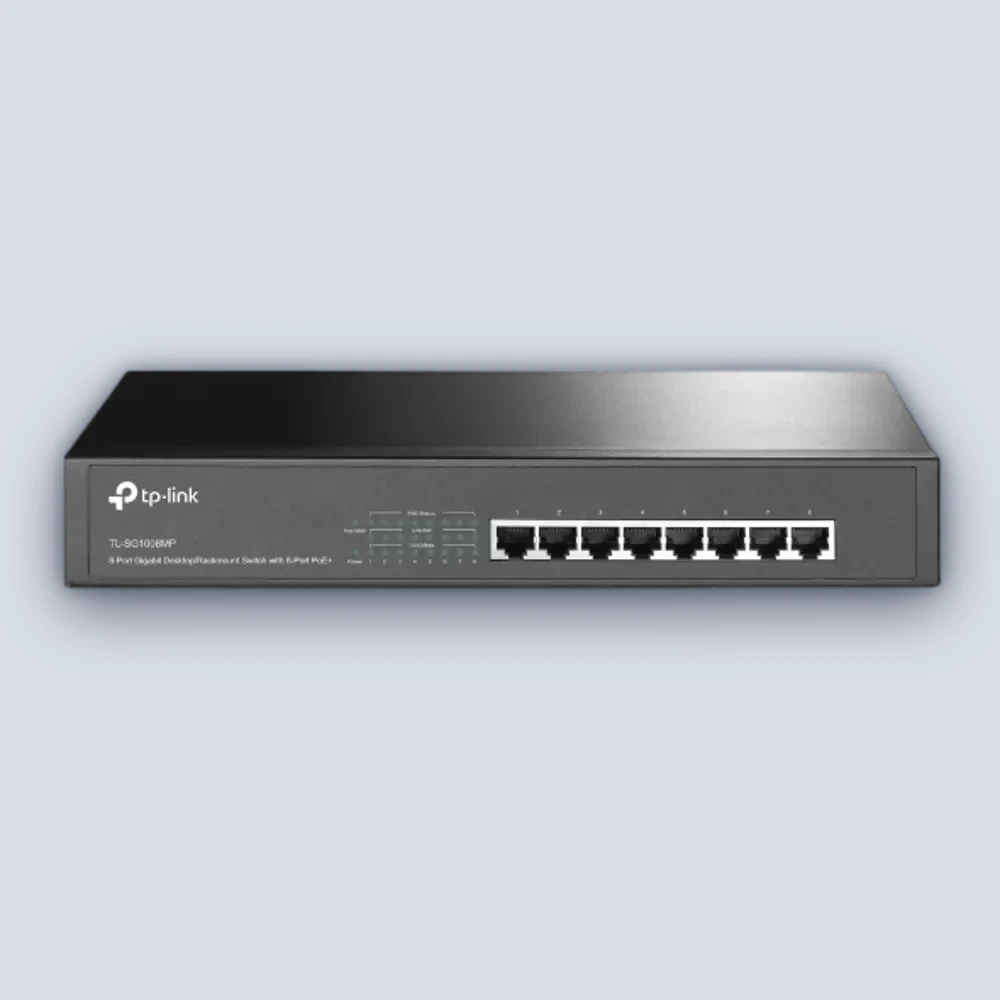 TP-Link TP-Link TL-SG1008 8-Port Gigabit Switch Network Device