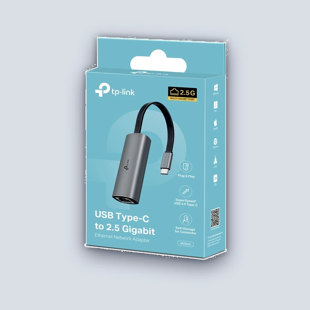 TP-Link TP-Link UE302C USB Type-C to 2.5 Gigabit Network Device