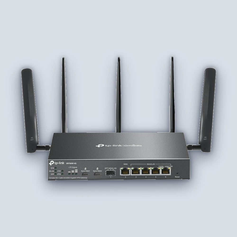 Omada Omada ER706W-4G AX3000 Network Device