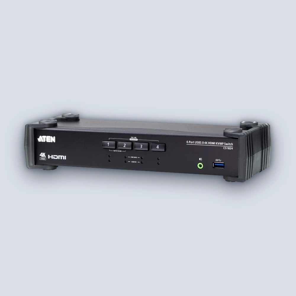 Aten Aten CS1824 4-PORT USB3.0 4K HDMI KVM USB Hub