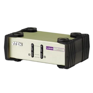 Aten Aten CS82U 2-Port PS/2-USB VGA KVM Switch Network Device