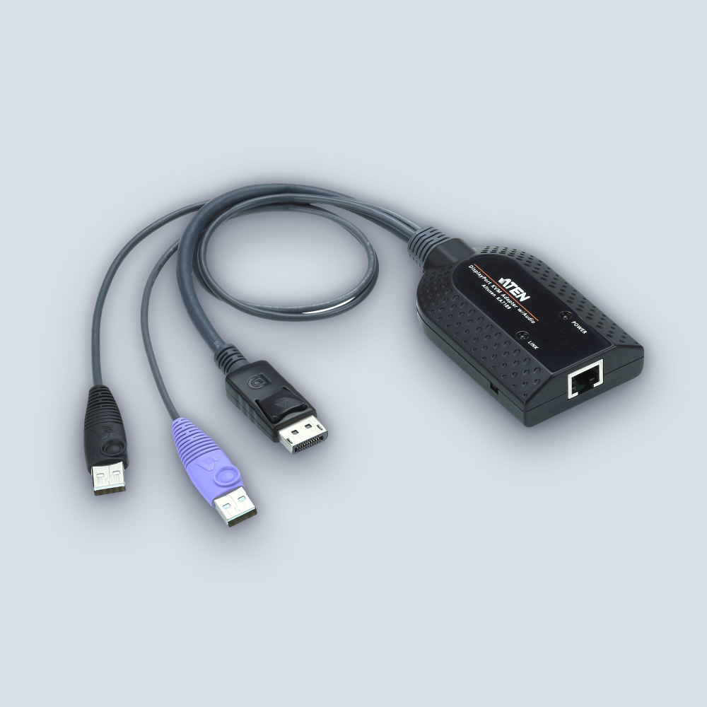 Aten Aten USB DisplayPort Virtual Media KVM Adapter KA7189 Charger