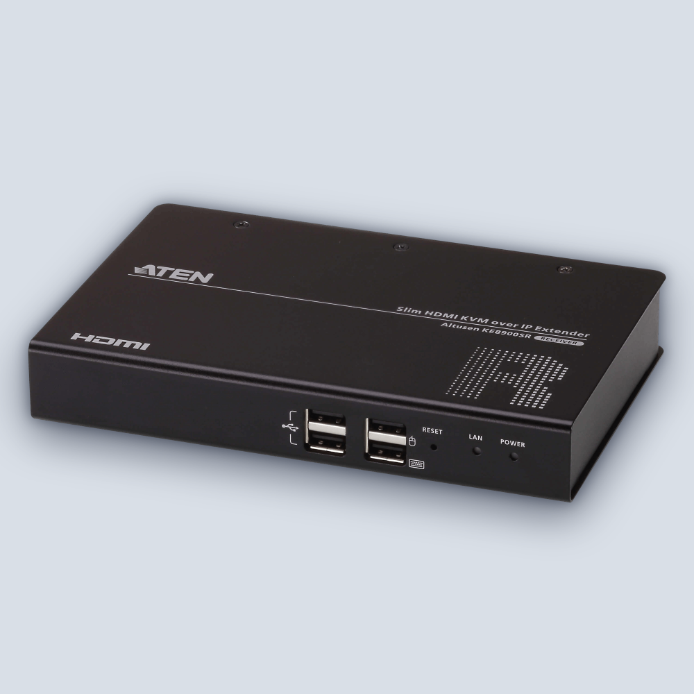 Aten Aten Slim HDMI Single Display KVM over IP Receiver KE8900SR Monitor