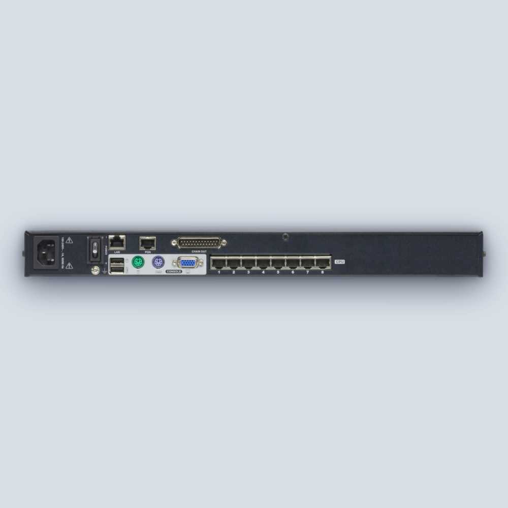Aten Aten 8-Port Multi-Interface Cat 5 KVM over IP Switch KH1508Ai Network Device