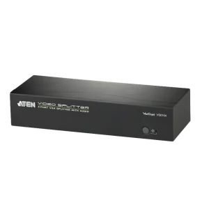 Aten Aten 4-Port VGA/Audio Splitter 450MHz VS0104 Cable