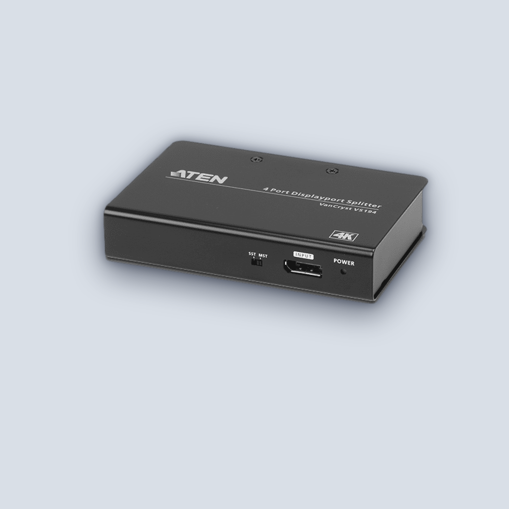 Aten Aten VS194 4Port DP 4K w/MST Splitter Cable