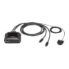 Aten Aten US3312 2-Port USB-C 4K DisplayPort KVM Charger
