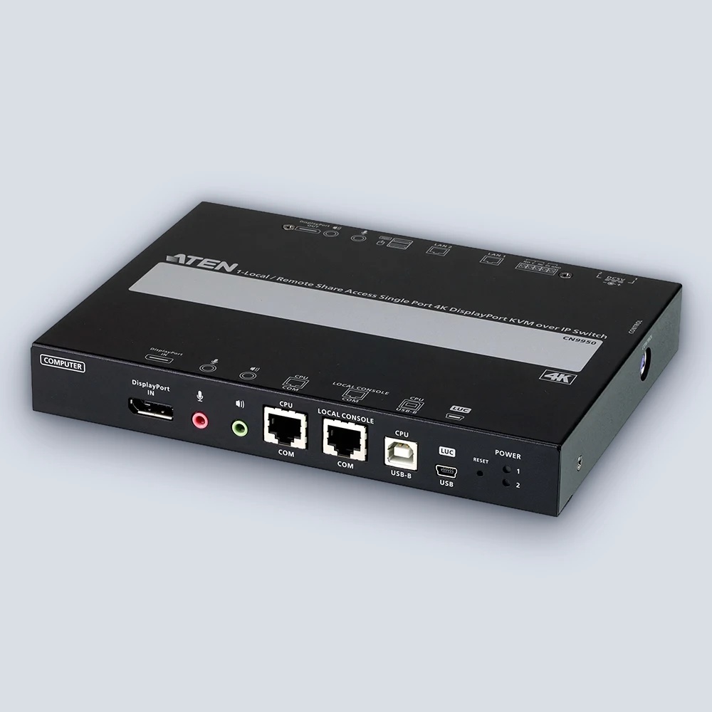 Aten Aten CN9950 1P 4K-DP IP KVM USB Hub