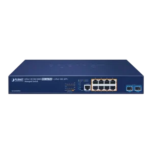 PLANET PLANET GS-6320-8P2X L3 8 Gigabit PoE 2 10G SFP Network Device