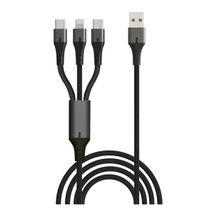 Silver-Line Silver-Line 3 1 USB to LIGHTNING Type-c x2 Cable