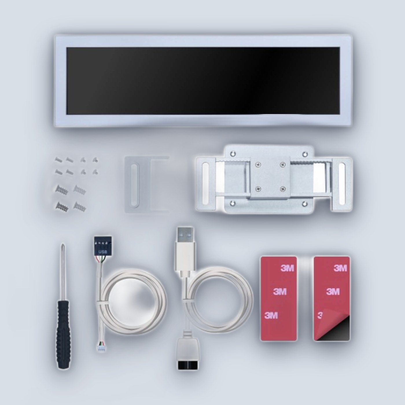 Lian-Li 8.8" IPS Universal Screen White โ image 6