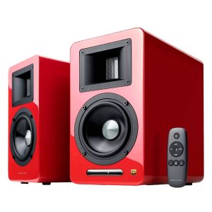 2.0 AIRPULSE A100 100W Bluetooth Red Speakers