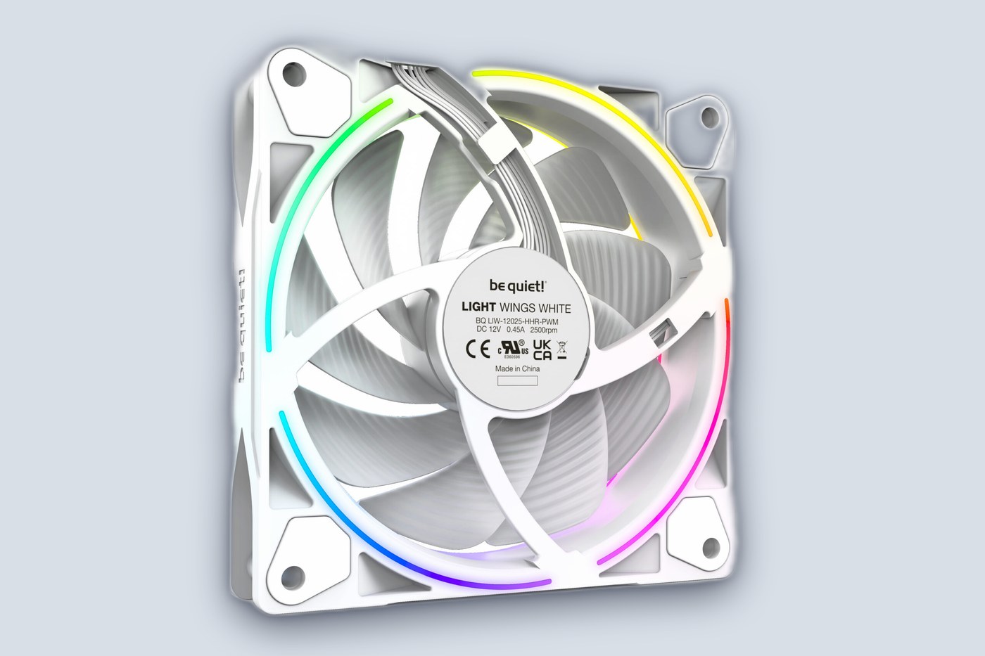 be quiet! Light Wings White 120mm PWM High-Speed Triple-Pack โ image 2