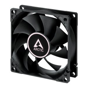 Arctic F8 PWM PST CO Black 8cm Ball Bearing Case Fan