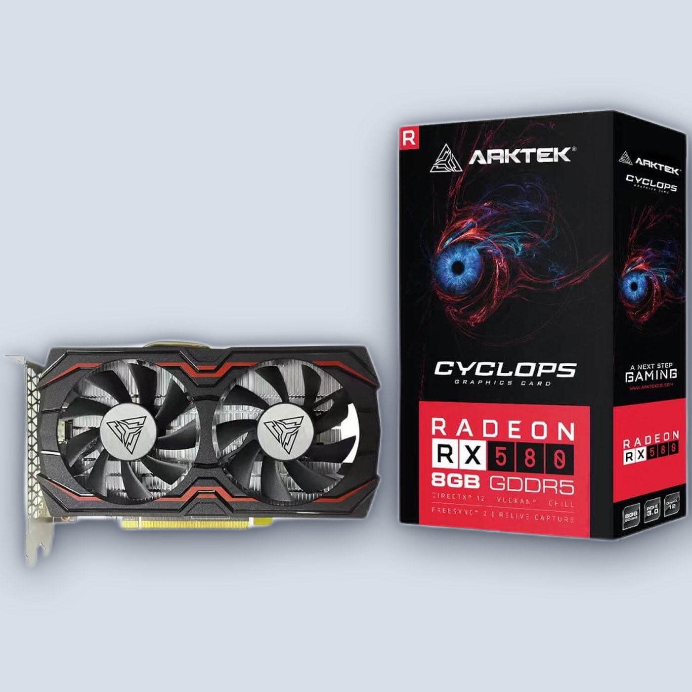 ARKTEK RX 580 8GB 256bit DDR5 V4