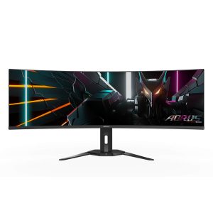 Gigabyte 49″ AORUS OLED DQHD 144Hz 0.03ms 1800R Curved Gaming Monitor