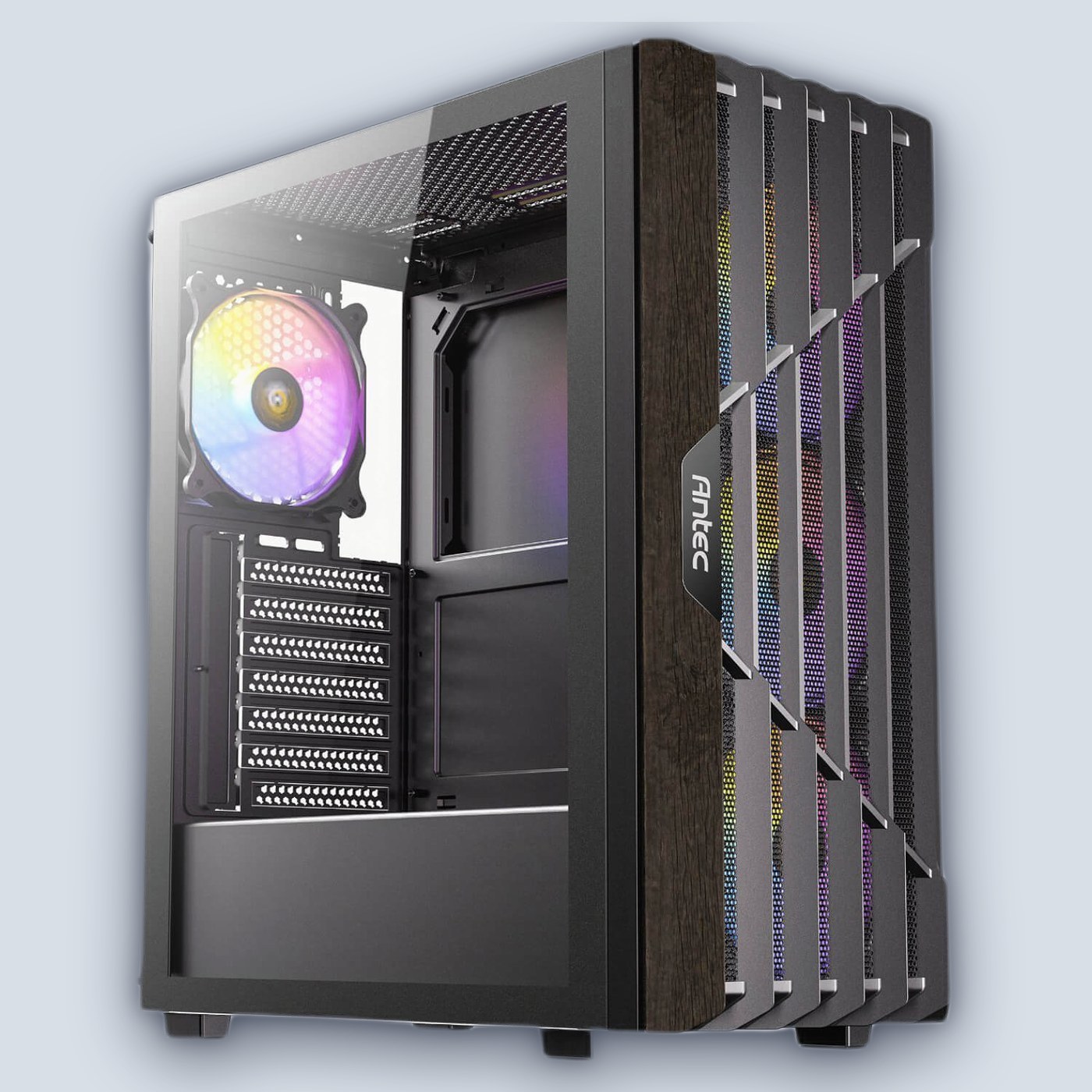 Antec AX63 Wood ARGB PC Case
