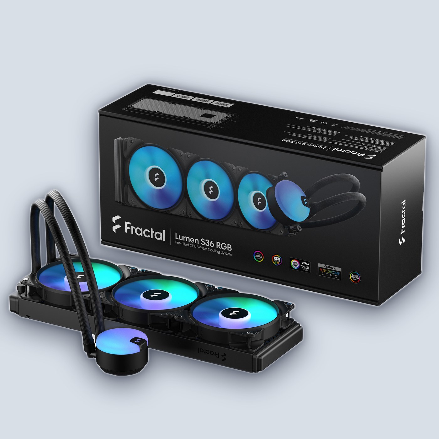 Fractal Design Lumen S36 RGB CPU Water Cooling — image 2