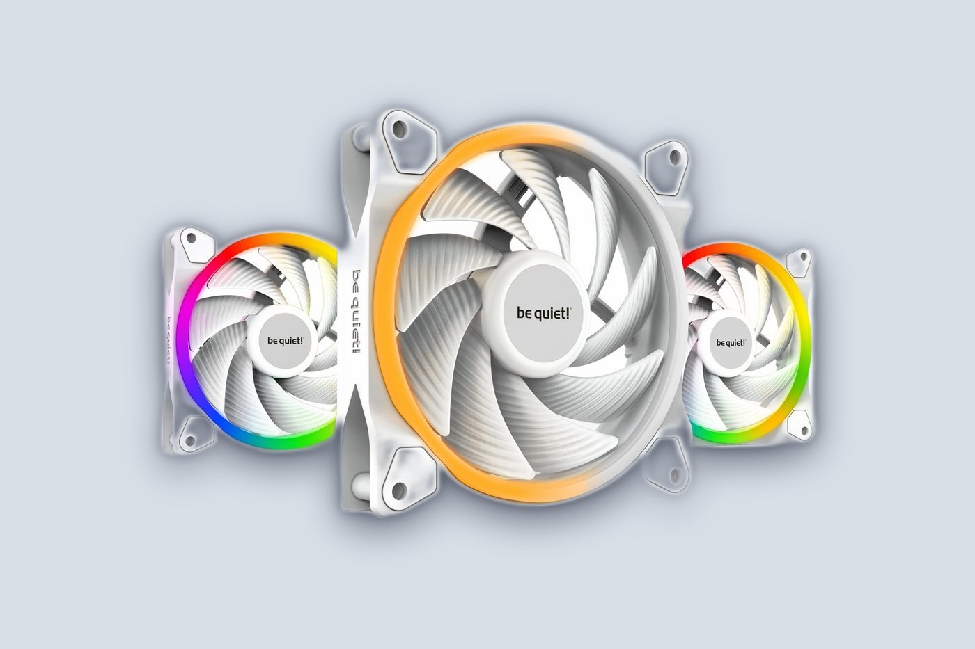 be quiet! Light Wings White 120mm PWM High-Speed Triple-Pack
