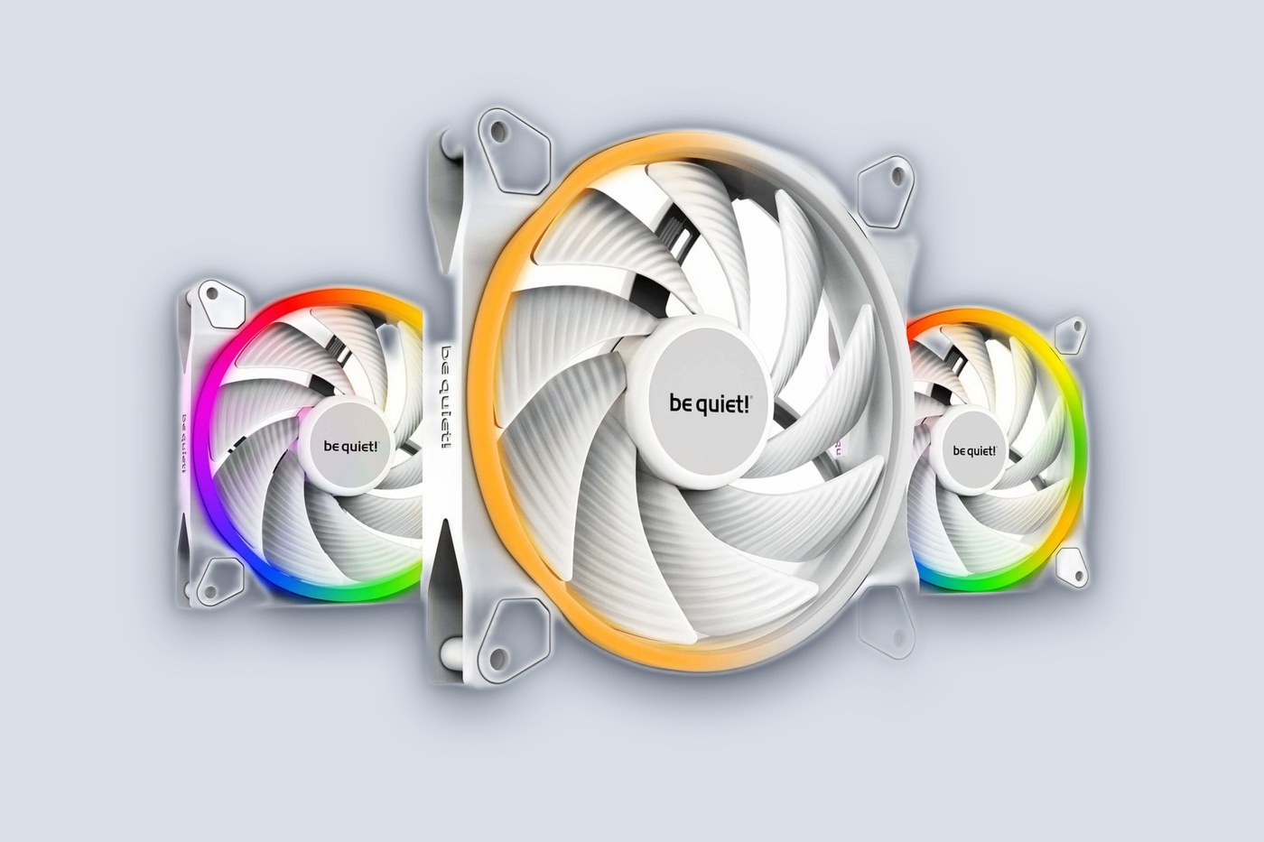 be quiet! Light Wings White 140mm PWM High-Apeed Triple-Pack