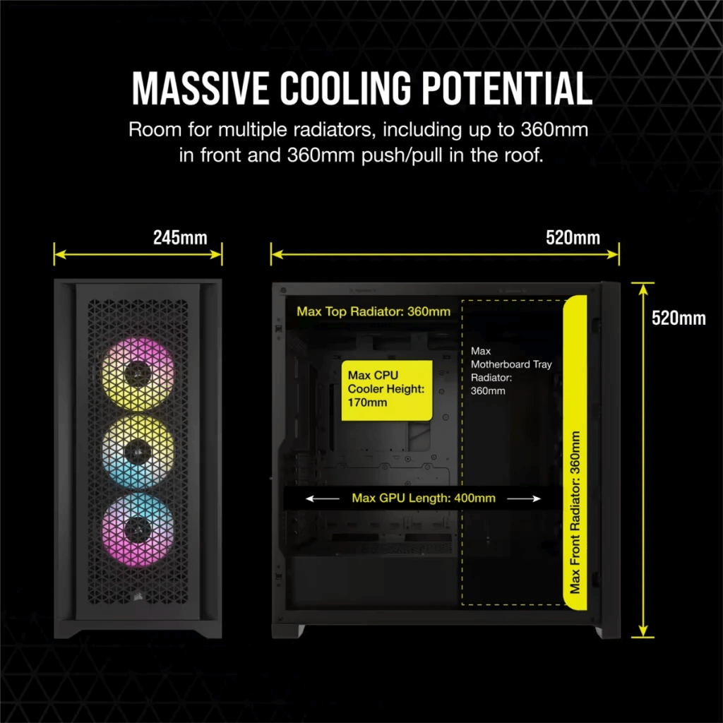 Corsair iCUE 5000D RGB Airflow PC Case — image 5