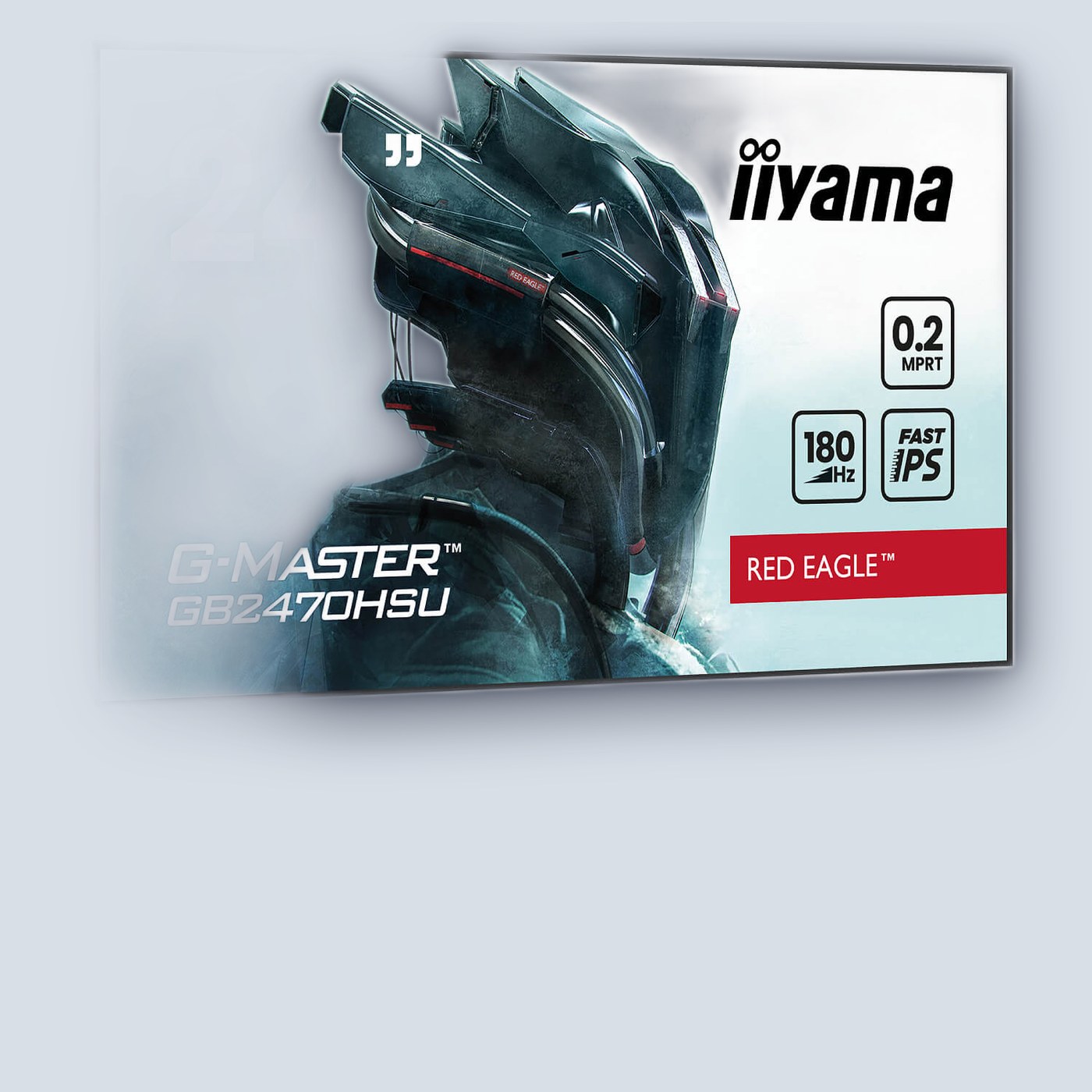 IIYAMA 23.8″ G-Master IPS FHD 180Hz 0.2ms White Gaming Monitor — image 2