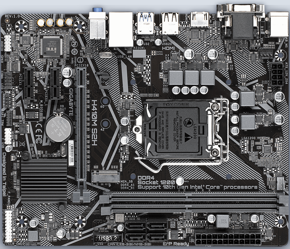 Gigabyte H410M S2H — image 3